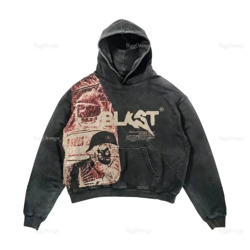 Y2k blast hoodie